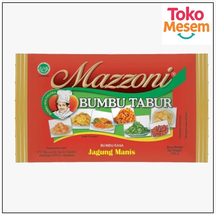 MAZONI BUMBU TABUR 250 GR 8's(10) REGULER