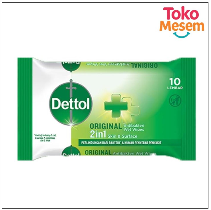 DETTOL WET WIPES 10SHEET/40PCS