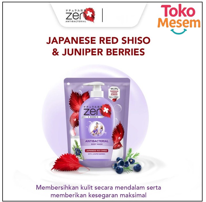 ZEN BODY WASH 85ML POUCH (48)