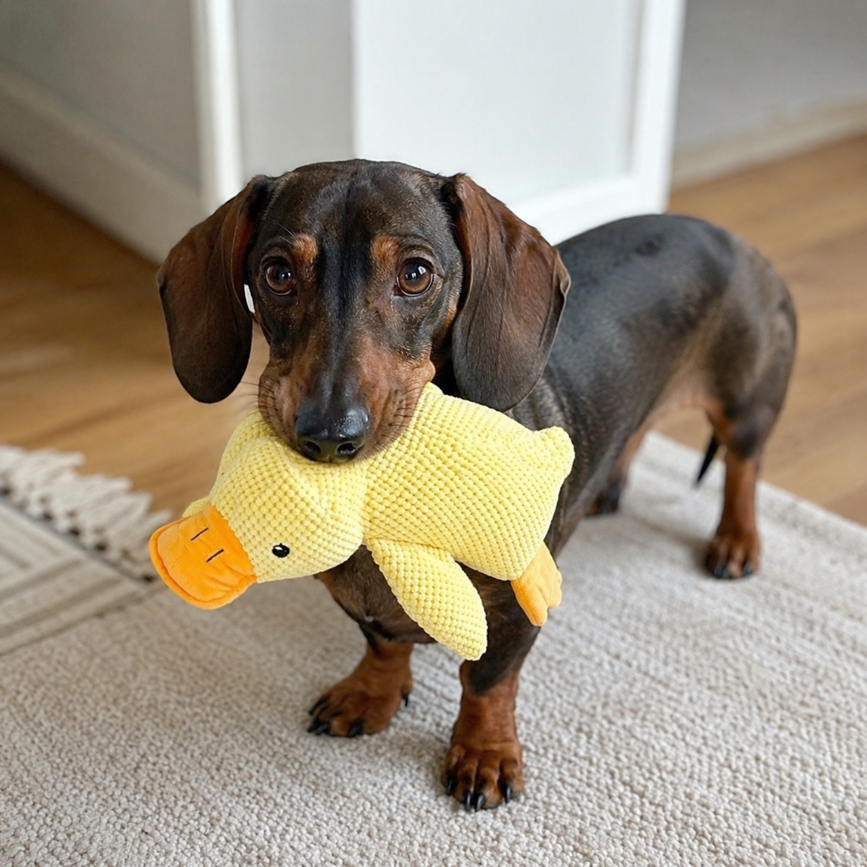 Squeaky Duck Toy for Dog