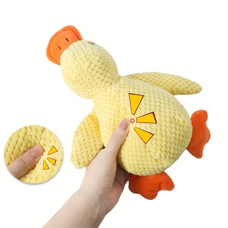 Squeaky Duck Toy for Dog