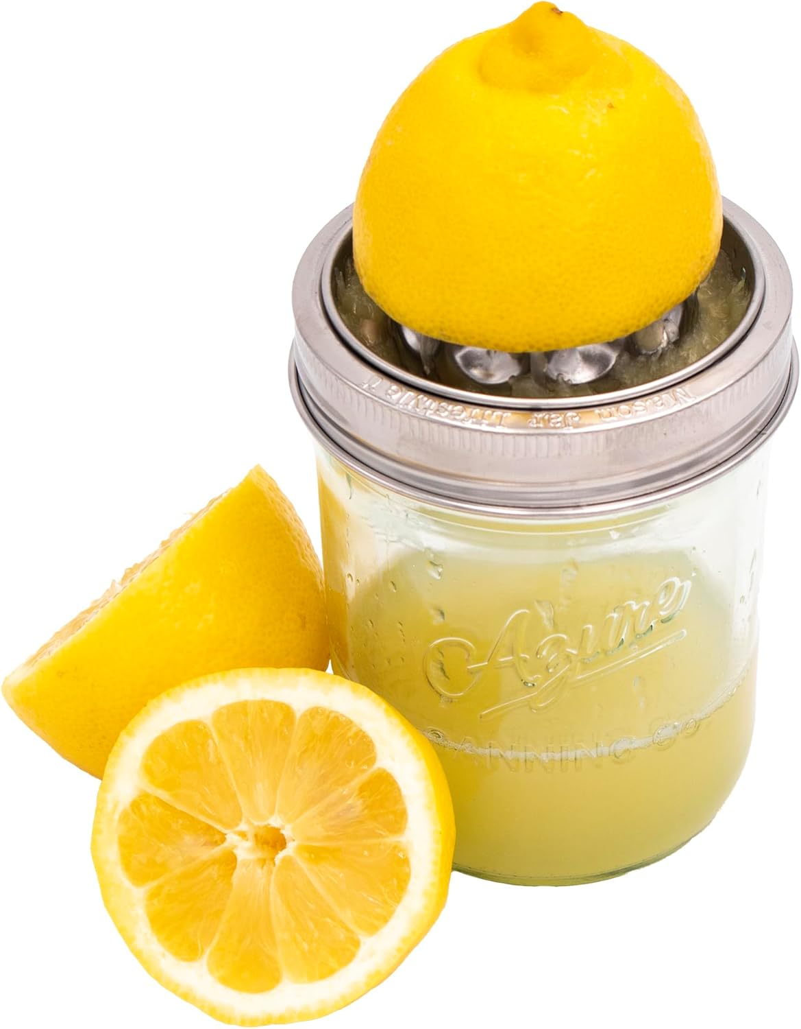 Stainless Steel Juicer Lid for Mason Jars