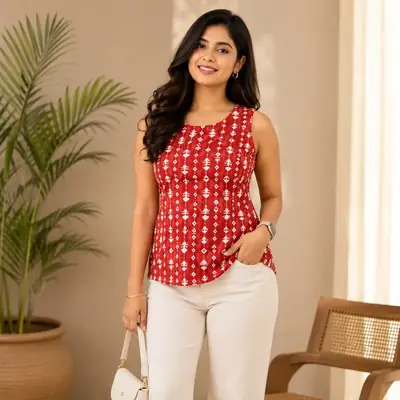 The Red Affair Top