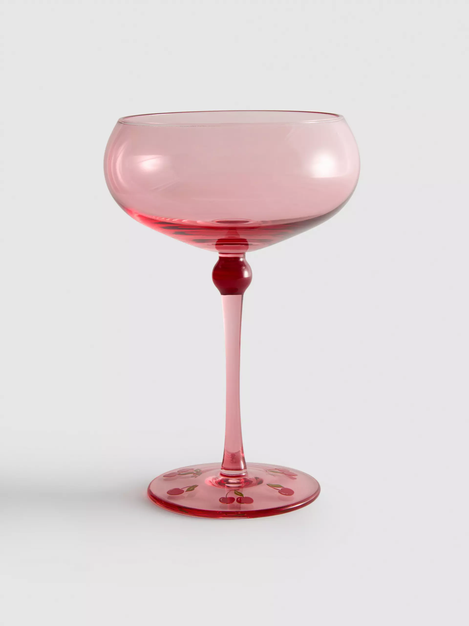 Cherry Coupe Glass