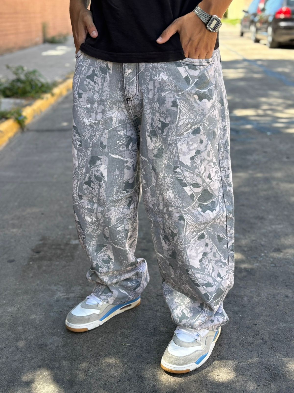 Pantalón Baggy Camuflado