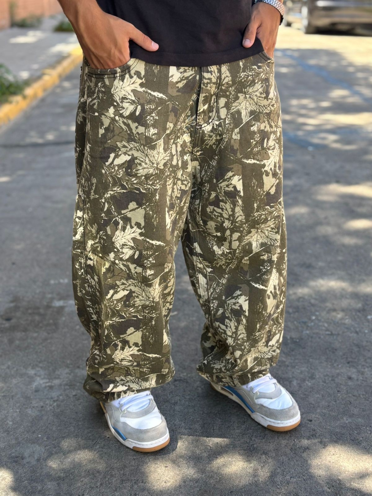 Pantalón Baggy Camuflado