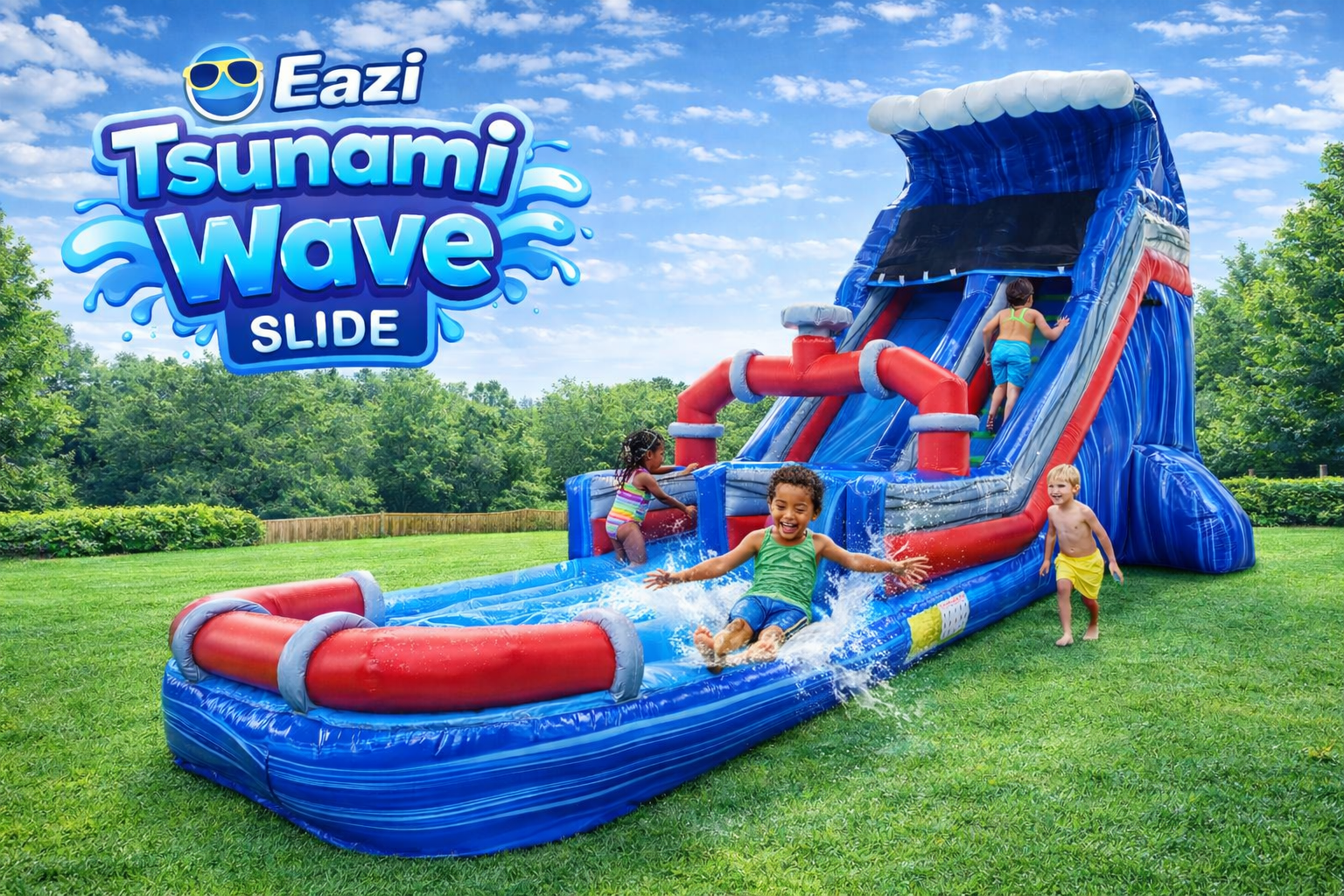 Eazi Tsunami Wave Slide