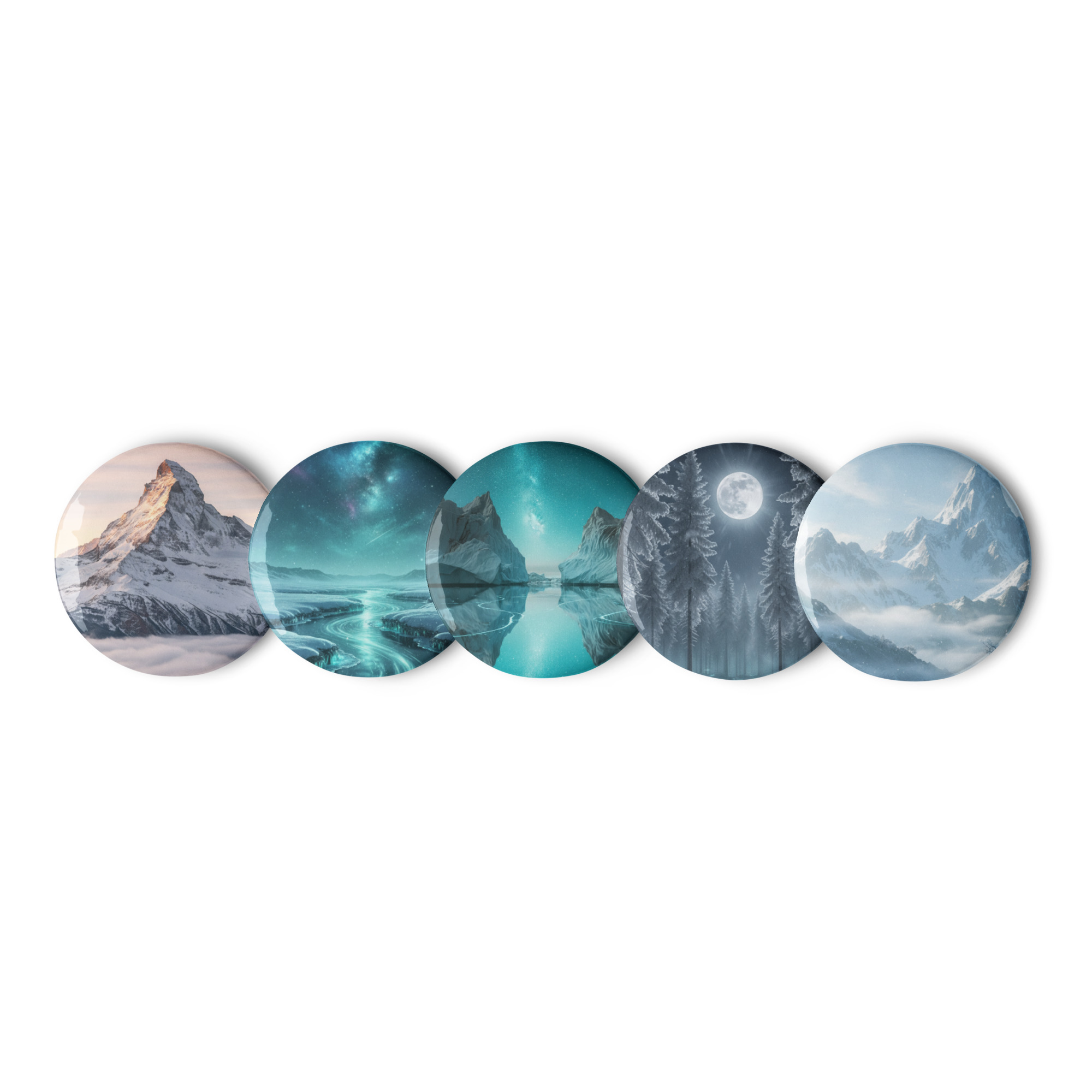 Frozen Dreams - 5 Pins Set