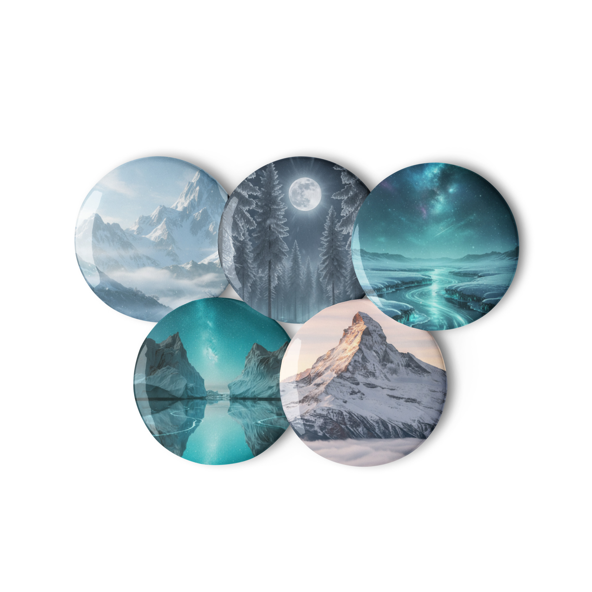 Frozen Dreams - 5 Pins Set