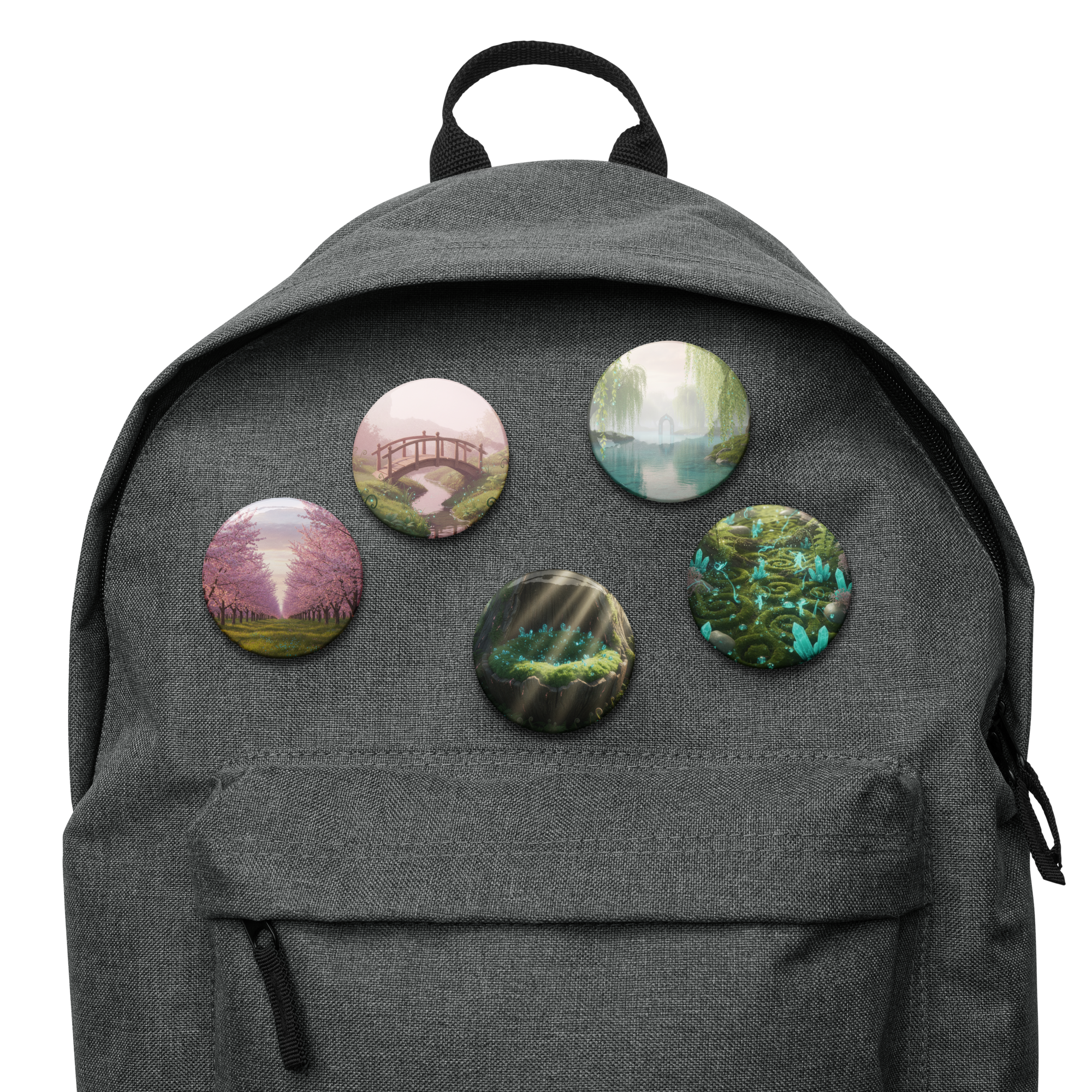 Soft Green - 5 Pins Set