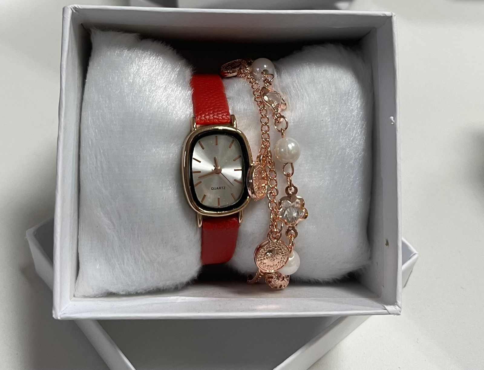 kit Relógio e pulseira