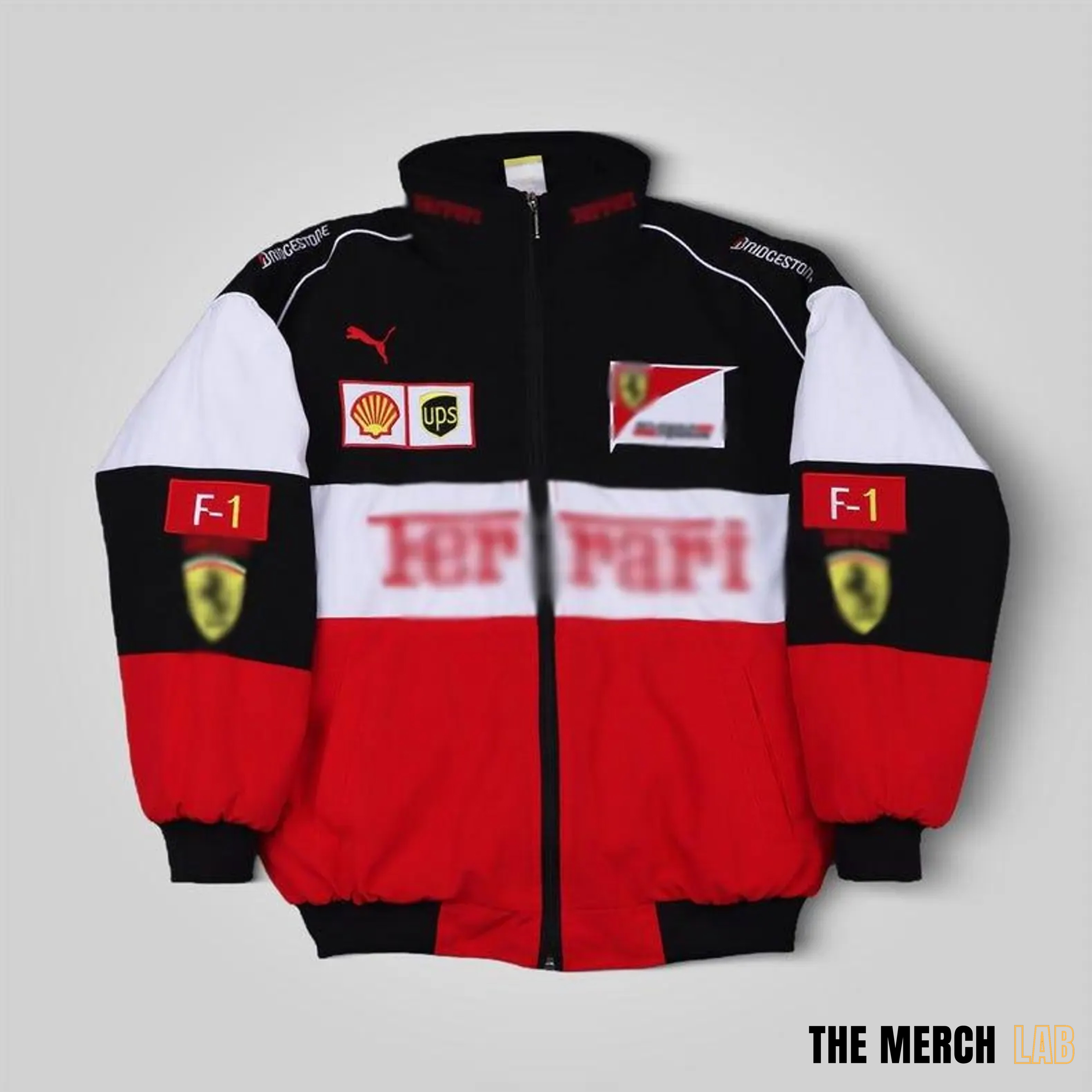 Ferrari Tri Color Bomber Jacket