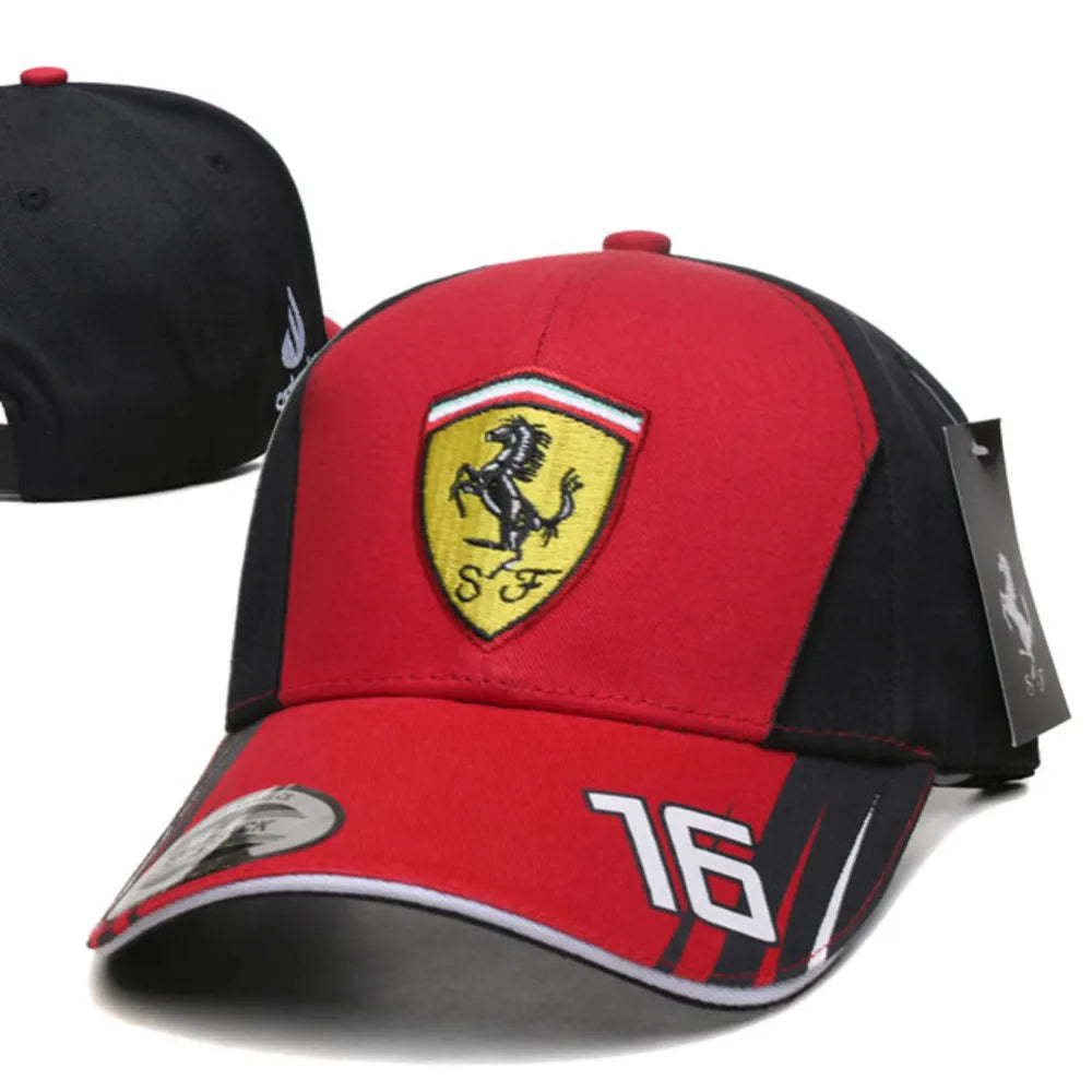 Ferrari 16 Retro Black-Red Cap