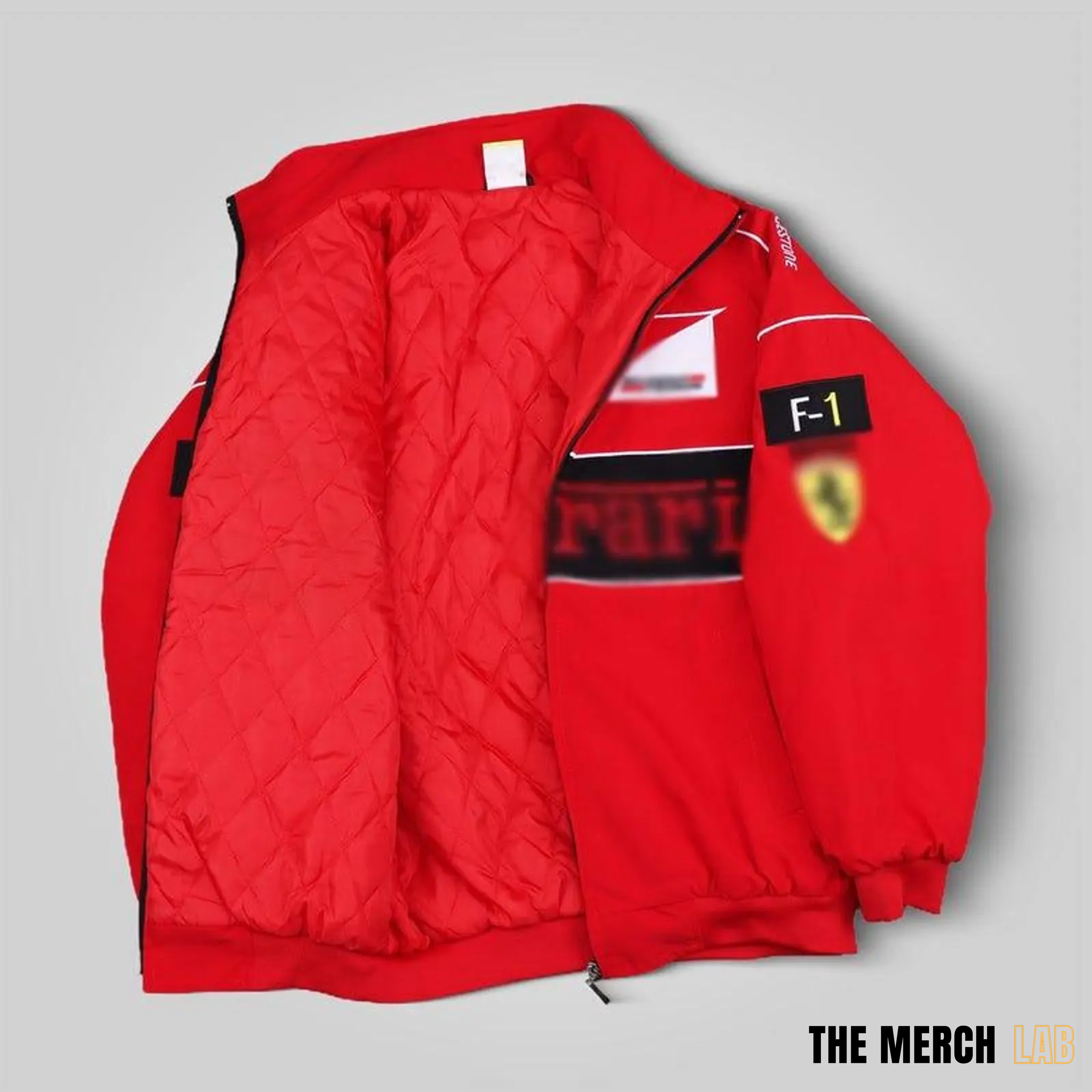 Ferrari Red Bomber Jacket