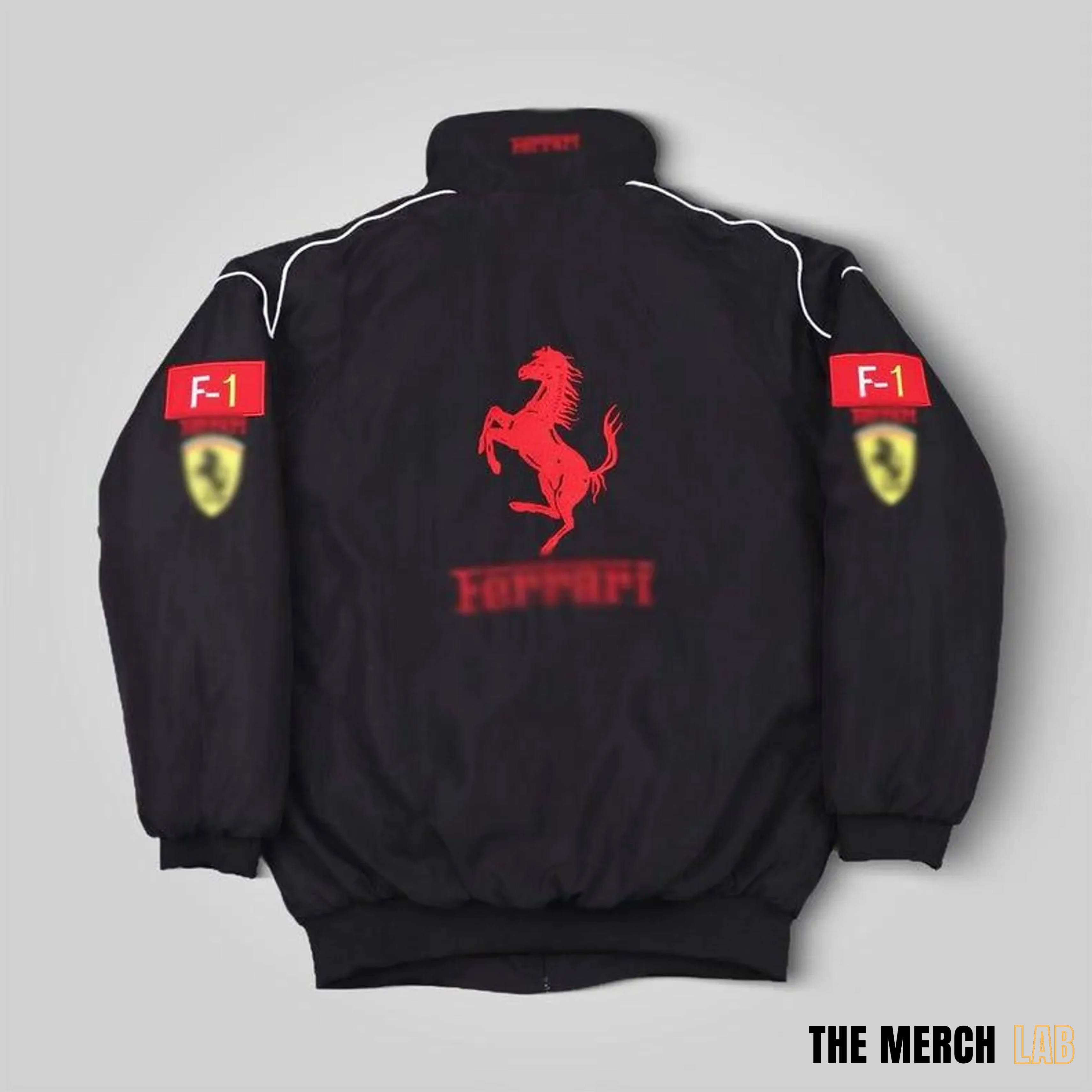 Ferrari Black Bomber Jacket