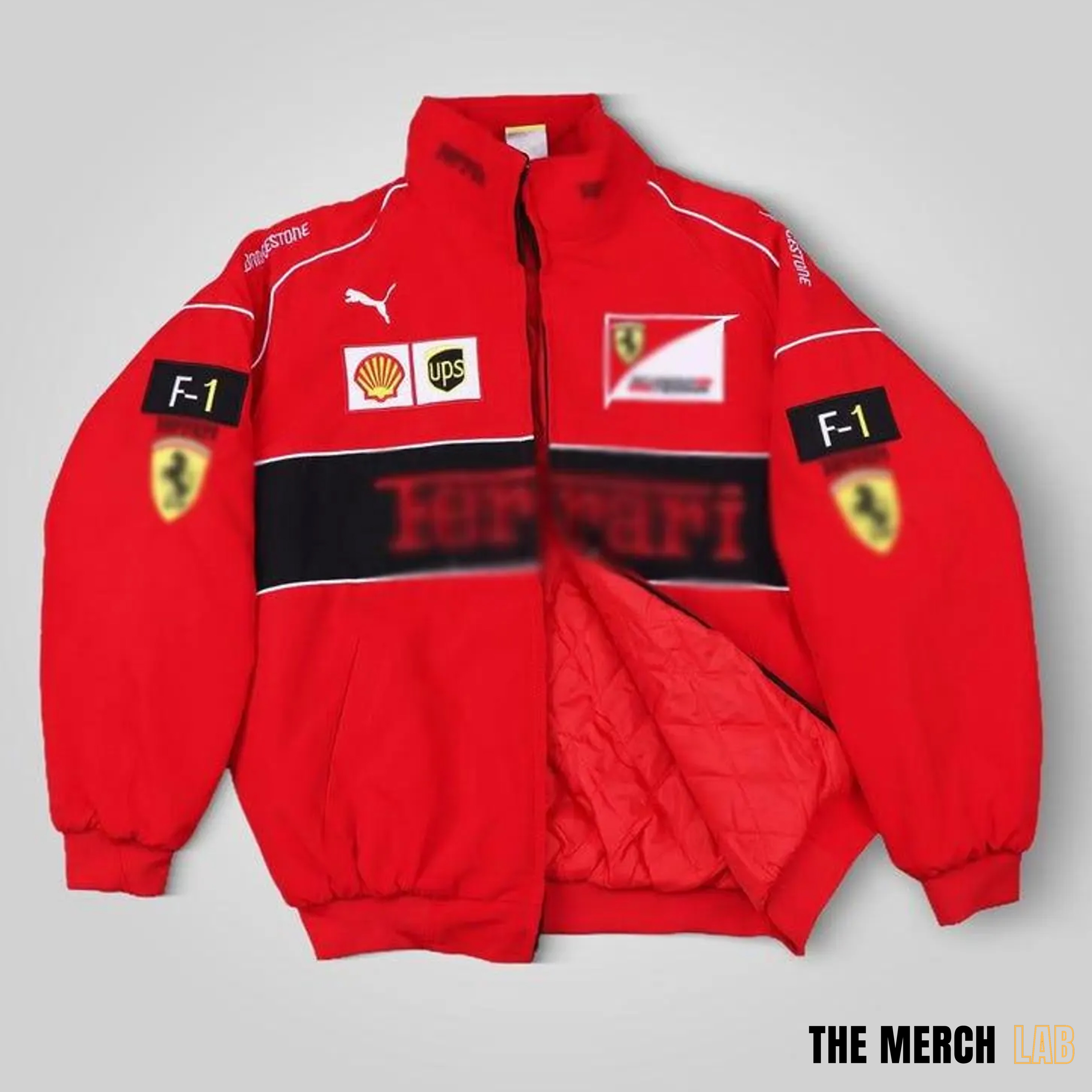 Ferrari Red Bomber Jacket
