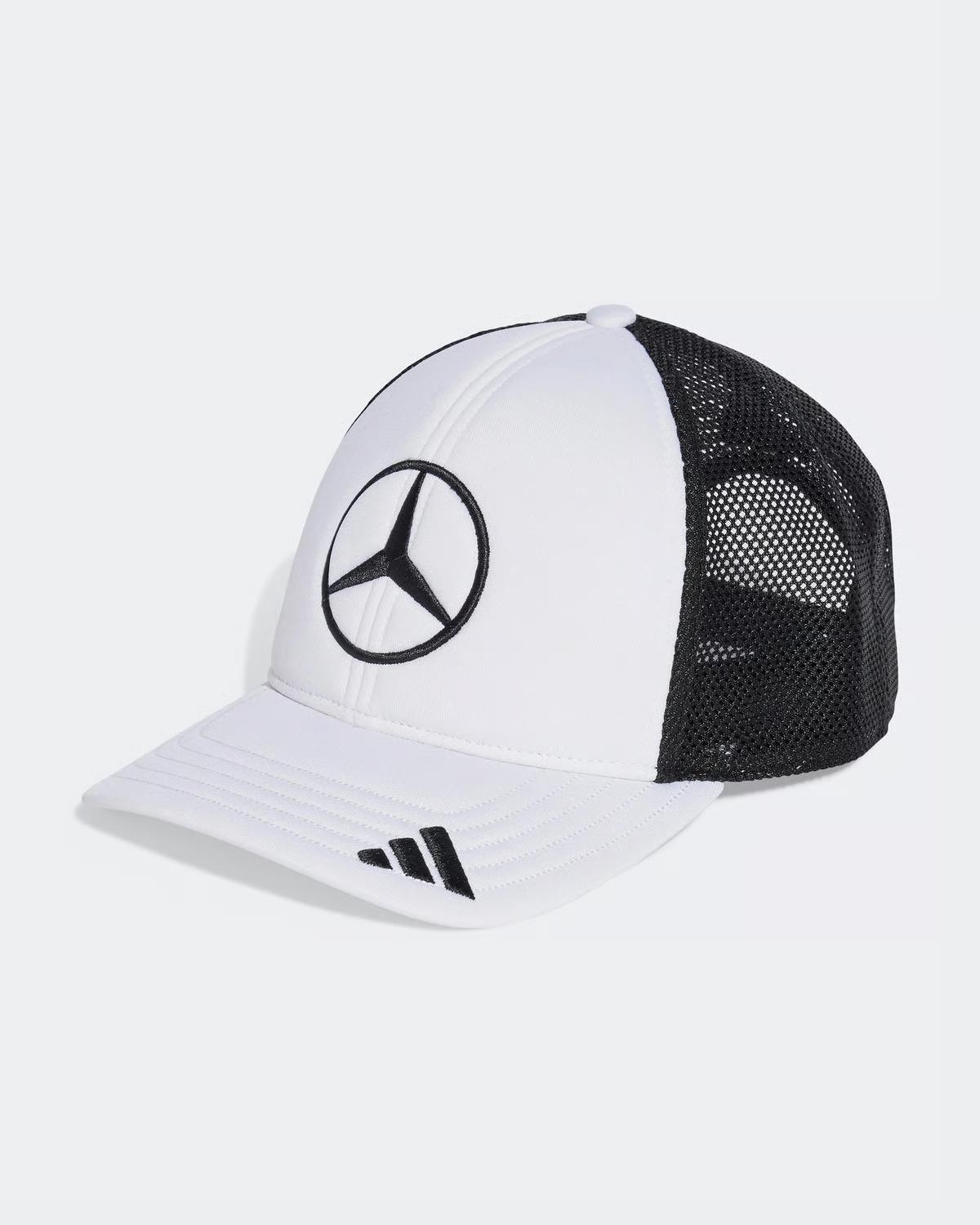 Mercedes 2025 Net White Cap