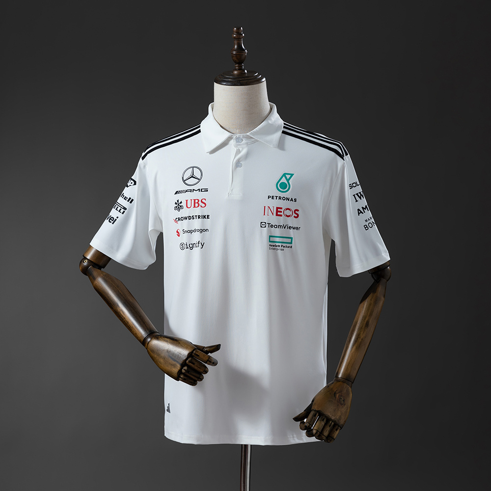 Mercedes White 2025 Polo