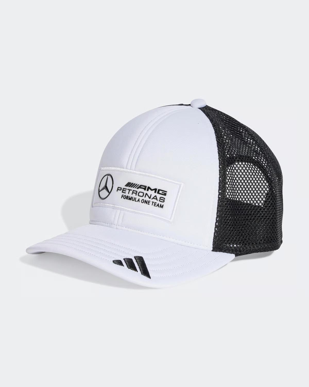 Mercedes Petronas 2025 Net White Cap