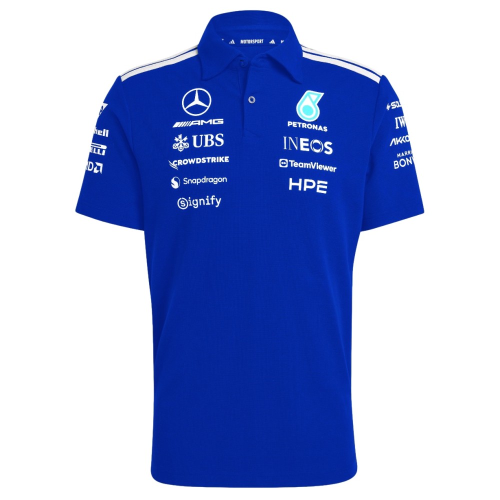 Mercedes 2026 Team Blue Polo
