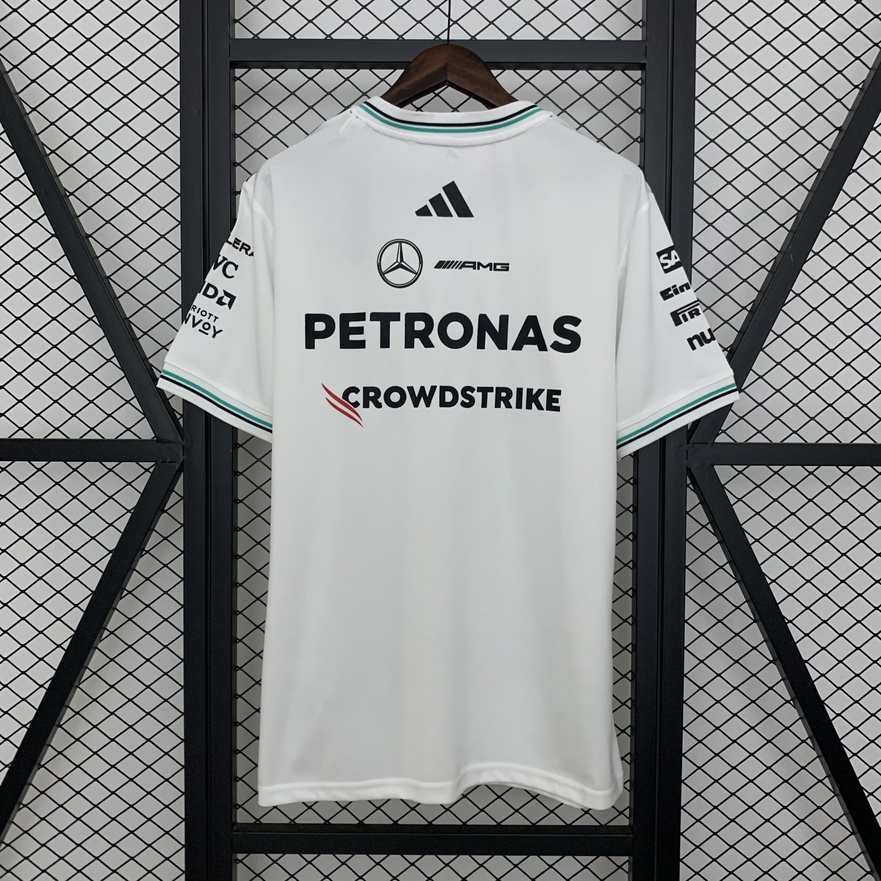 Mercedes White 2025 T-Shirt