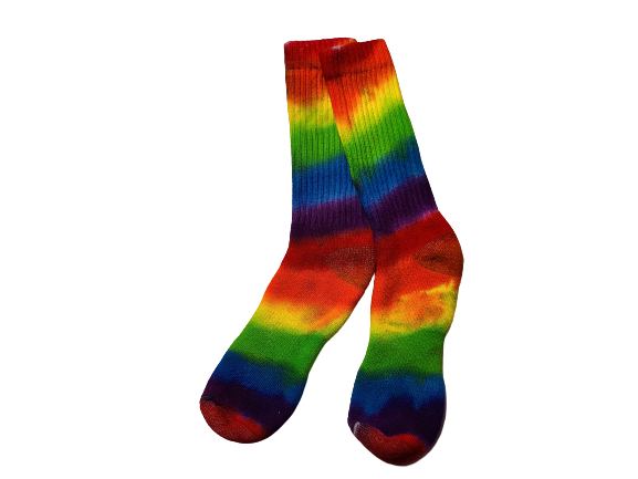 Tie-Dye Crew Socks