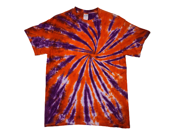 Burst Spiral Tie- Dye Adult Shirt