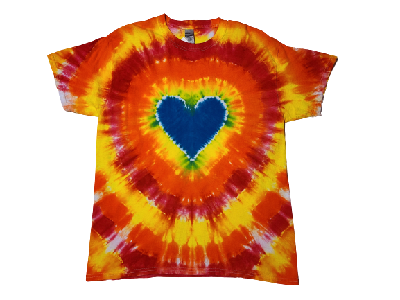 Heart Tie- Dye Shirt