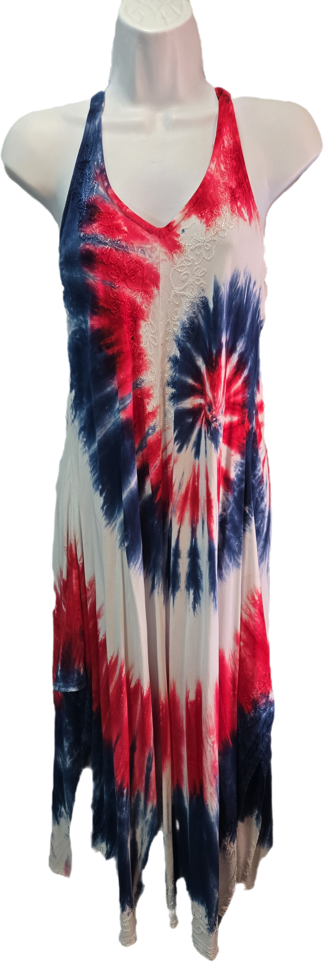 Tie Dyed Rayon Sundress
