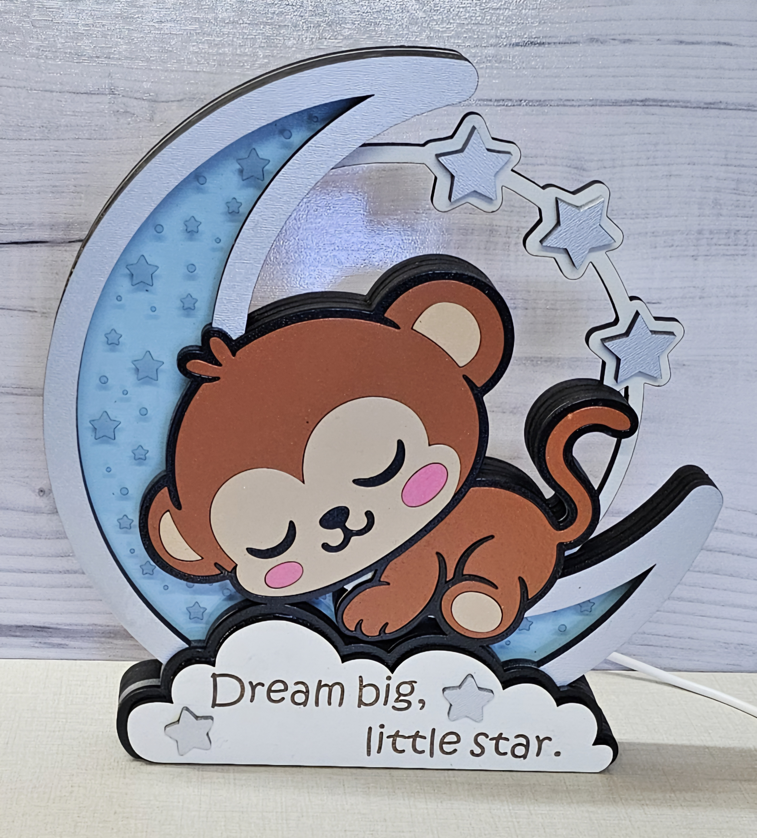 Sleeping Character Night Lights