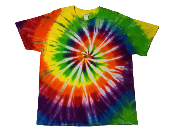 Classic Spiral Tie- Dye Adult Shirt