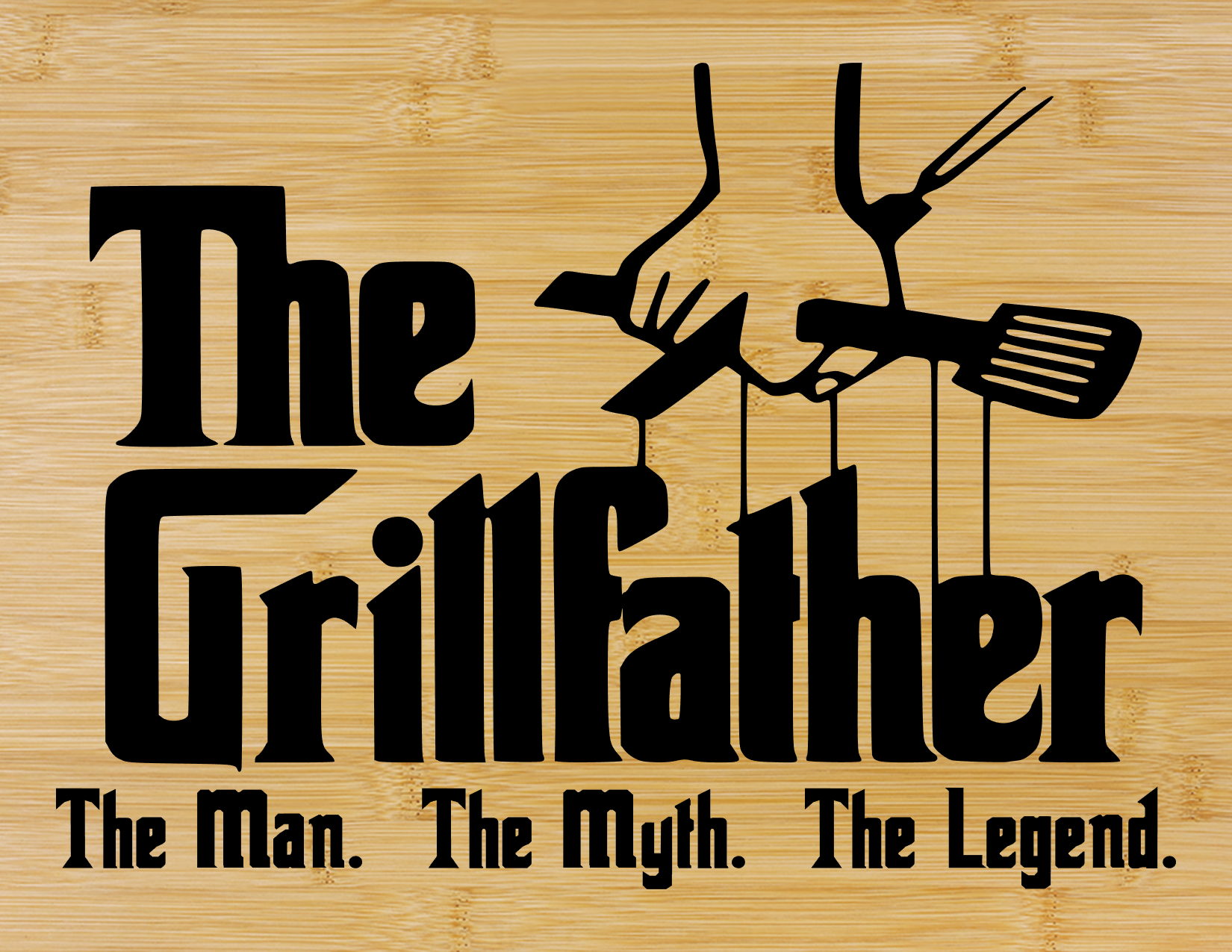 The Grillfather Engraved Cutting Board