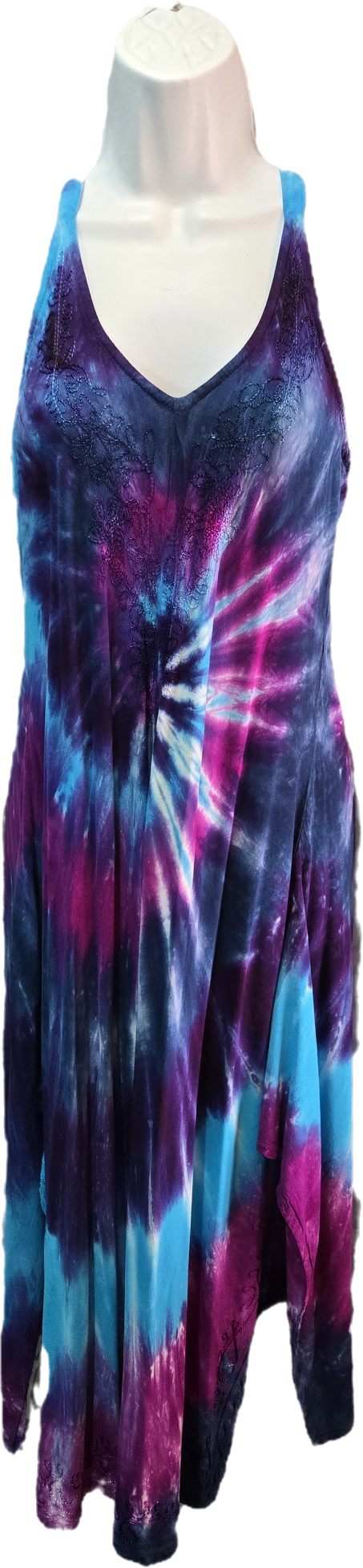 Tie Dyed Rayon Sundress