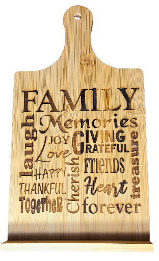 Engraved Book Stands