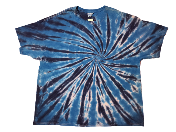 Burst Spiral Tie- Dye Adult Shirt