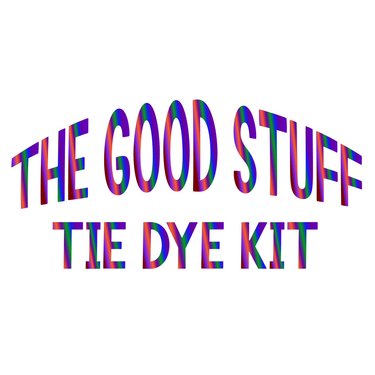 The Good Stuff Tie Dye Kit