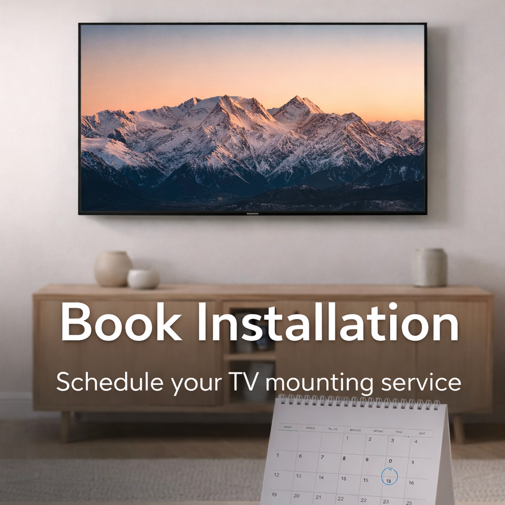 Reserva tu instalación de TV