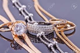 Elegant Gold & Diamond Jewelry Set