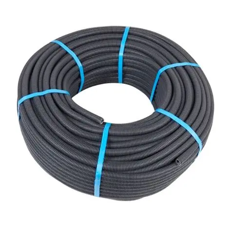 Gaine électrique annelée