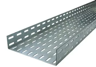 Goulotte perforée en métal