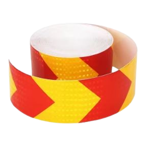 REFLECTIVE CHEVRON TAPE RED YELLOW