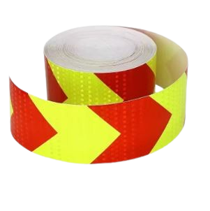REFLECTIVE CHEVRON TAPE RED GREEN