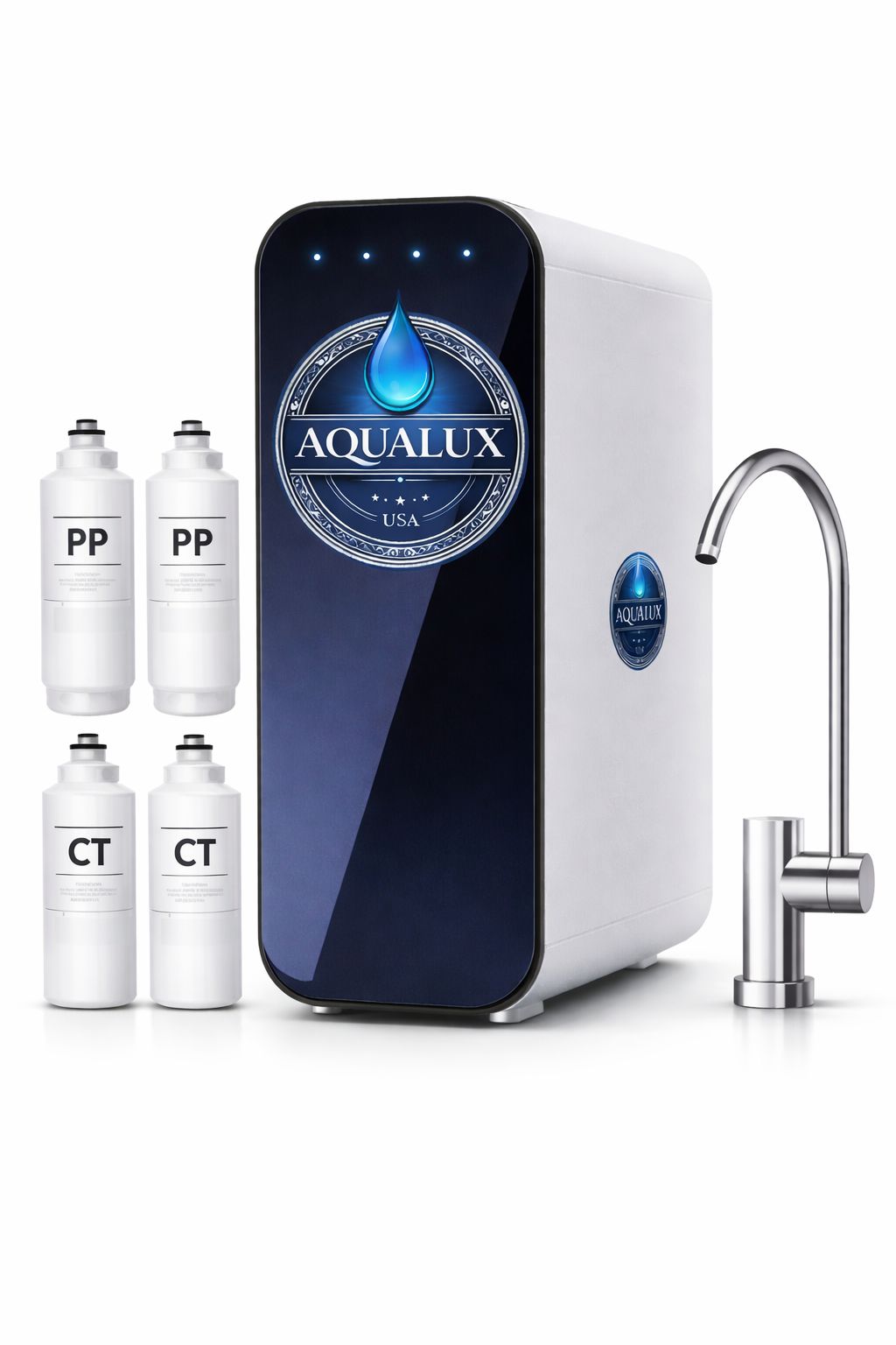 AQUALUX Compact Under-Sink Water Purifier