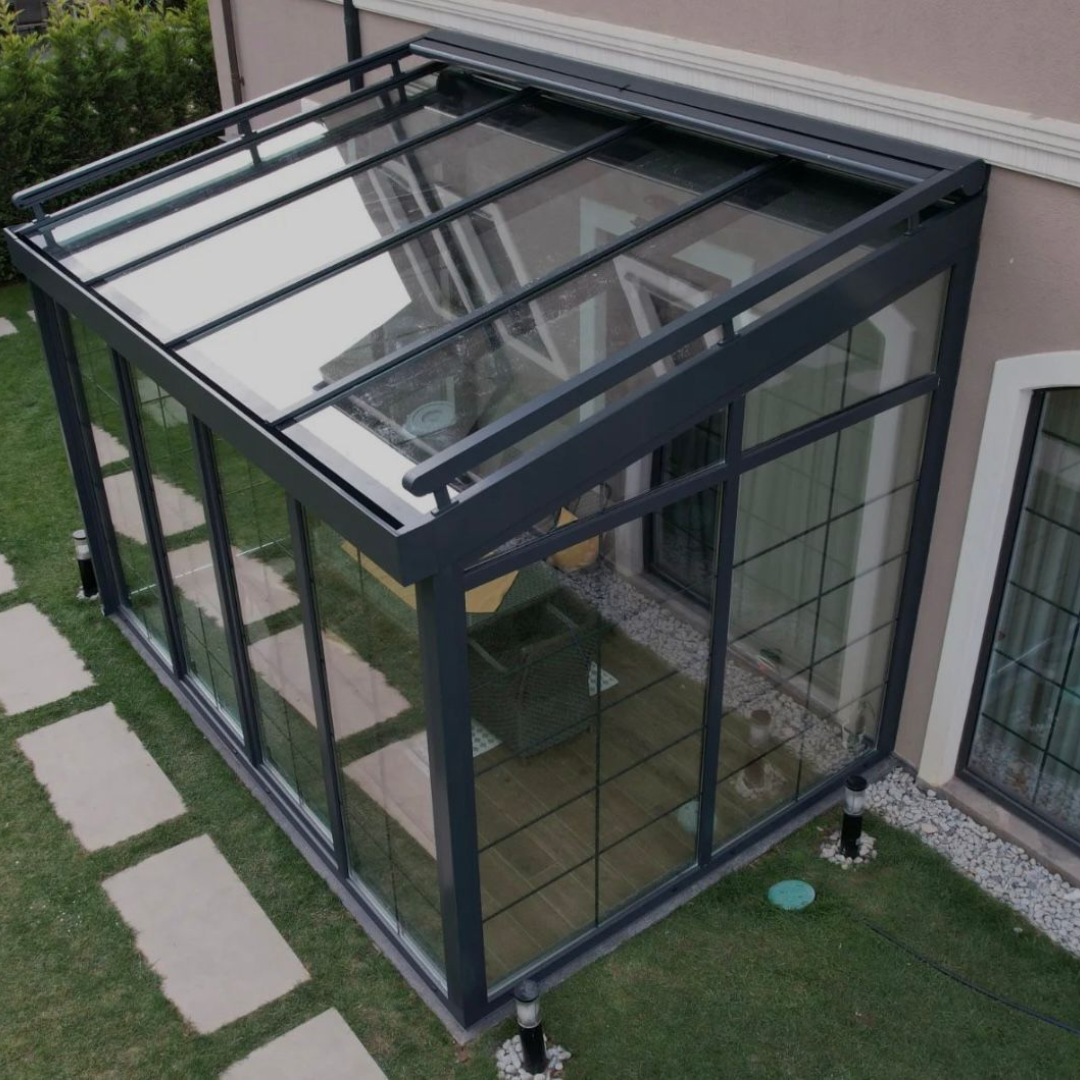 Vérandas toiture plate