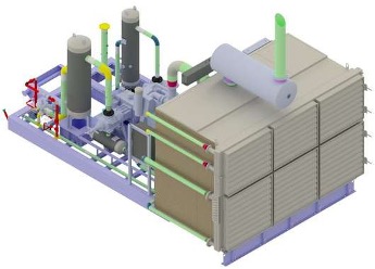 PATÍN DE COMPRESIÓN DE GAS