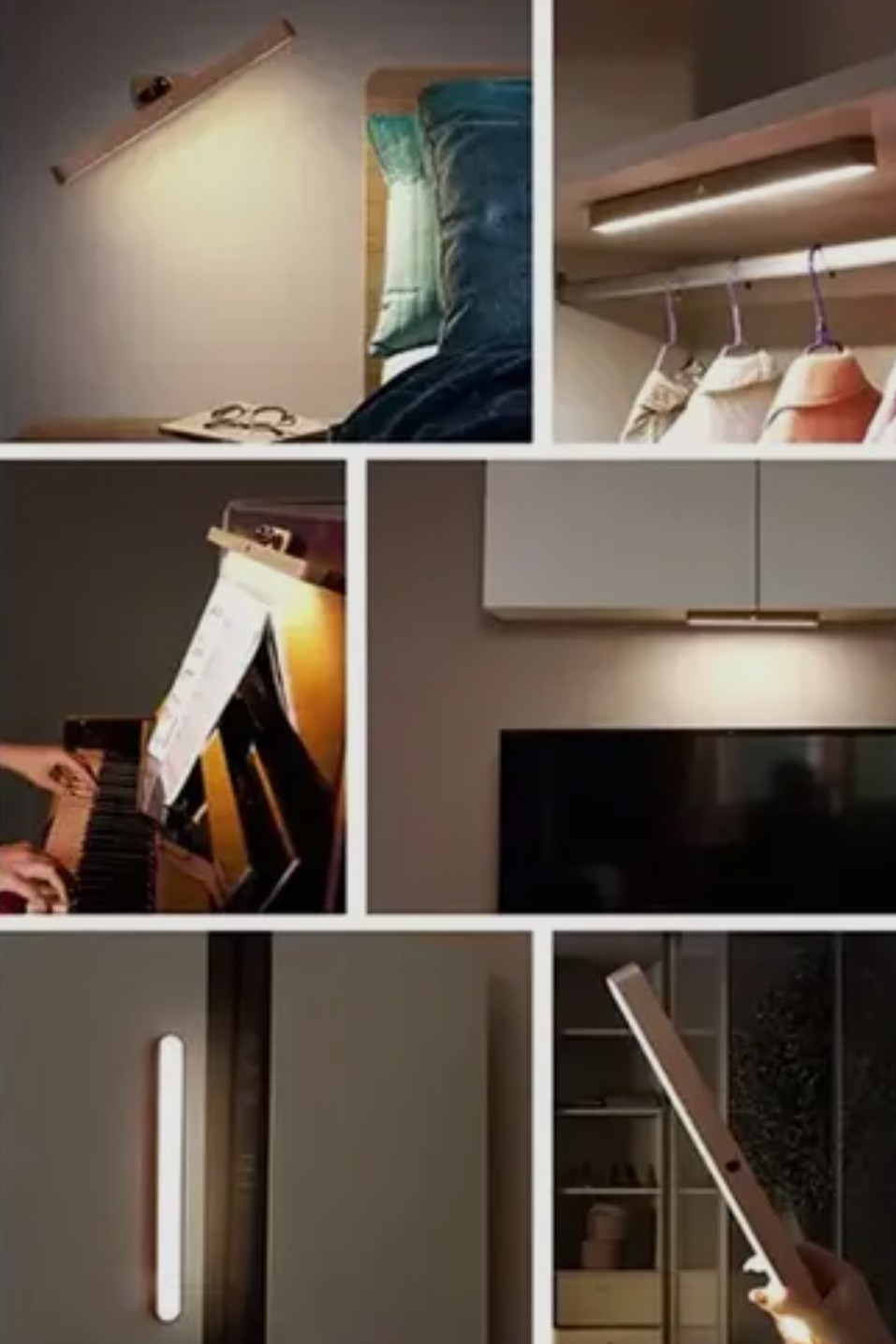 Luz Inteligente Sensor LED – Acende Sozinha no Escuro