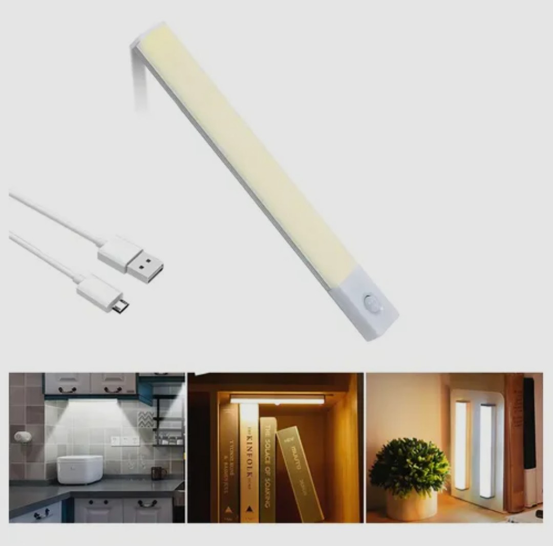 Luz Inteligente Sensor LED – Acende Sozinha no Escuro