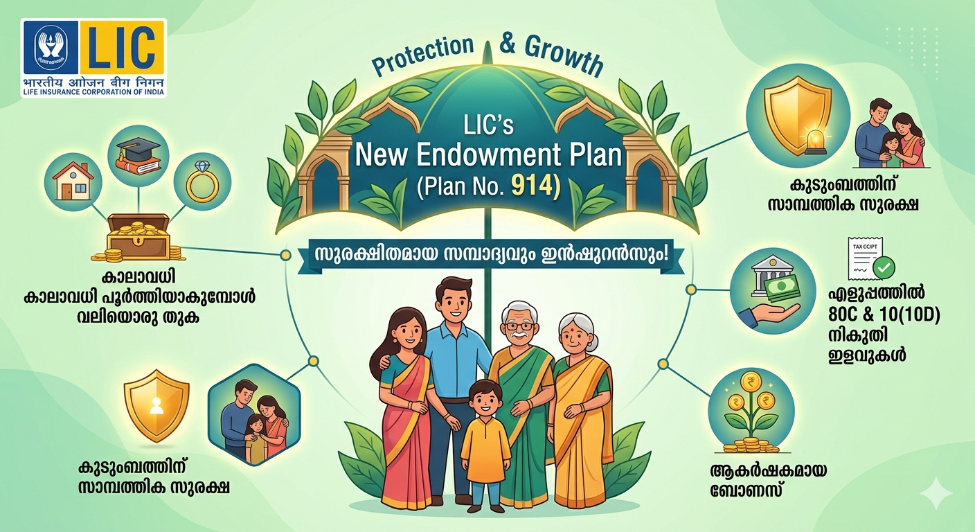 LIC New Endowment Plan Digital Brochure