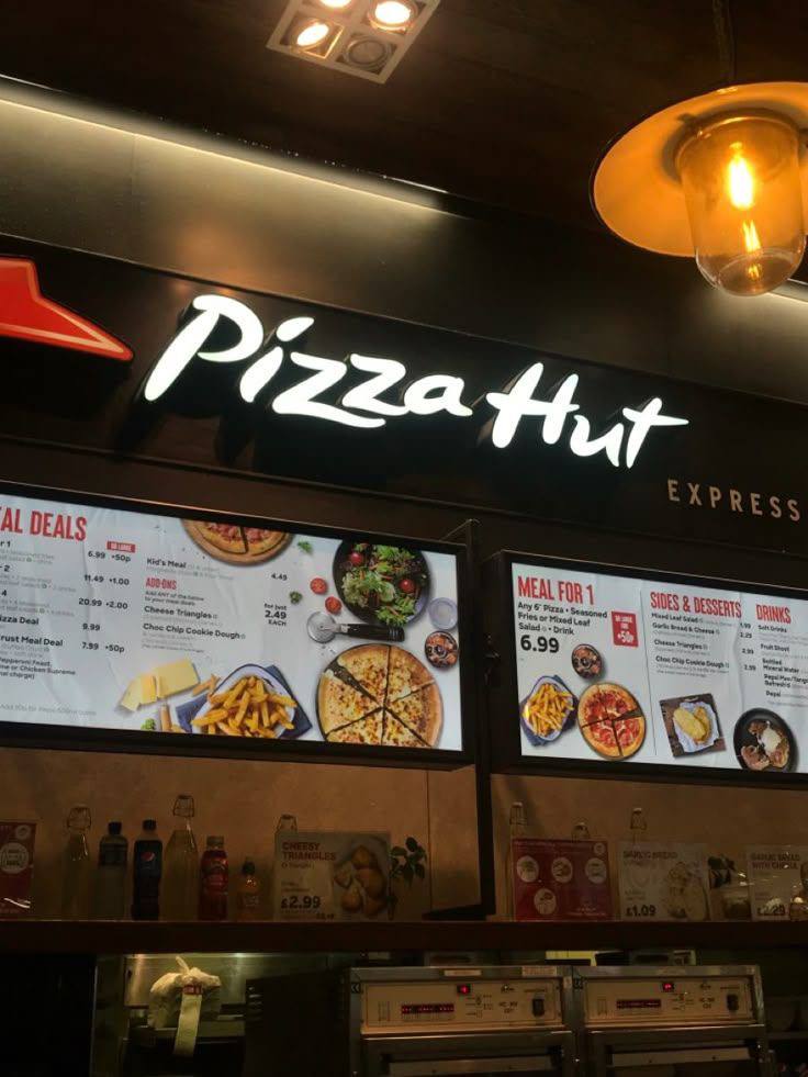 Pizza Hut Digital Menu