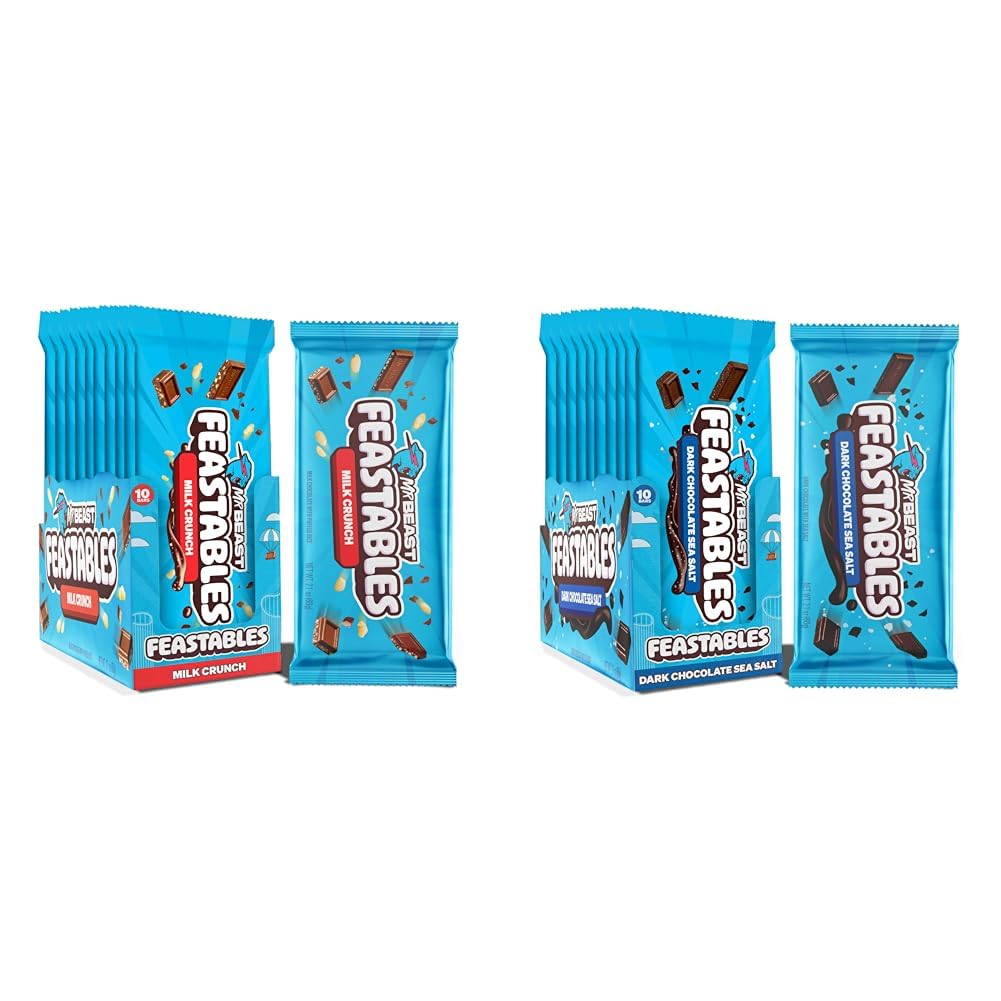 Feastables Chocolate Bar Selection Pack